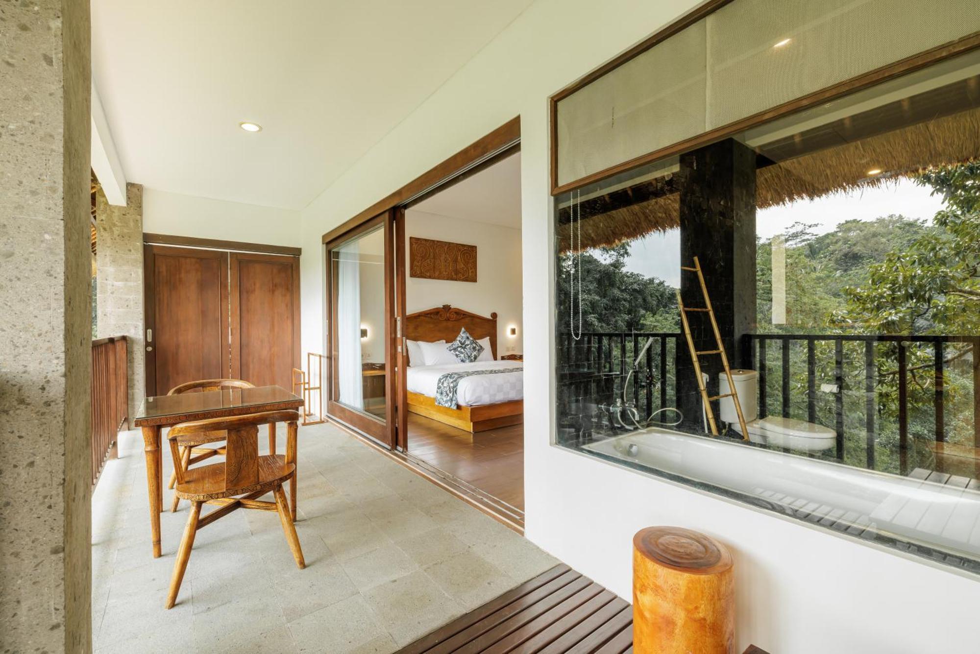 อูบัดเดดารีวิลลา Hotel อูบุด ห้อง รูปภาพ